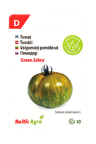 Valgomieji pomidorai „Green Zebra “