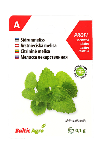 Citrininė melisa „Lemon Balm“