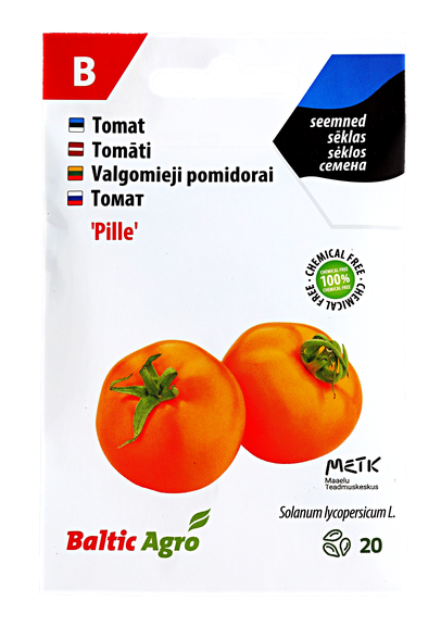 Valgomieji pomidorai „Pille“